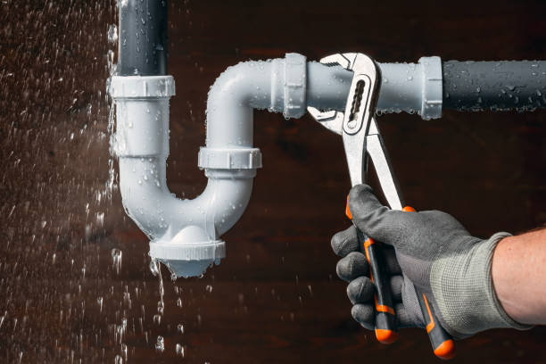 Professional Plumbing technician working in Great Lakes, IL